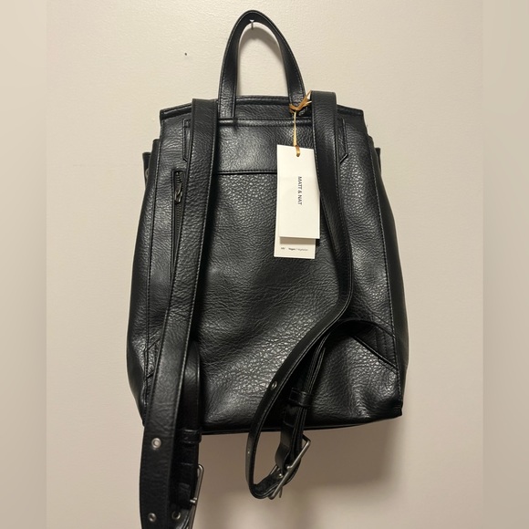 Matt & Nat Black Mumbai Backpack NWT - Picture 8 of 8